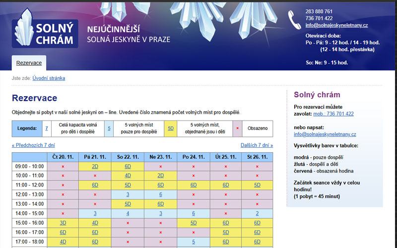 solné jeskyně letňany